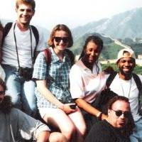 Group photo, Great Wall of China